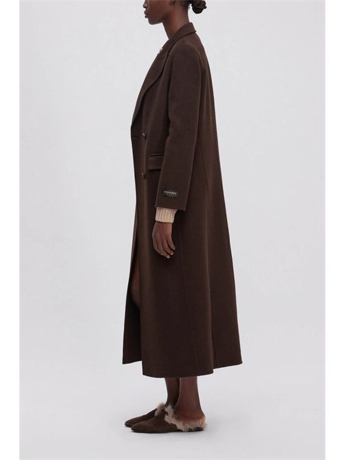 Cappotto lungo doppiopetto ERMANNO FIRENZE | D47ED056EY1MFA7004899